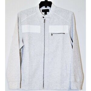 Inc International Concepts Men's Jacket White Large Size Long Sleeve
